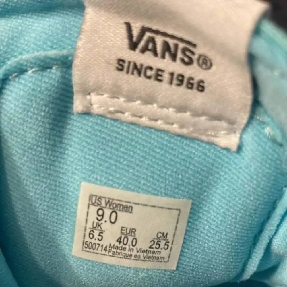 NEW Vans Filmore Hi Tapere Platform in Aqua Sky Canvas